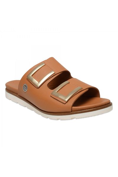 Mammamia Γυναικείες παντόφλες D25Yt-1235 Daily Tan