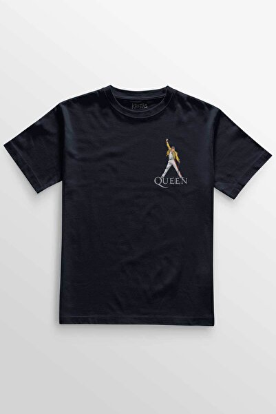 Kretas Mornarsko plava majica Freddie Mercury We Will Rock You Queen Minimaln...