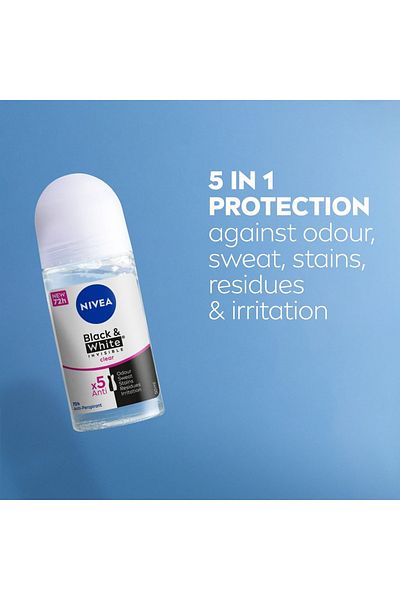 NIVEA Antiperspirant Roll-on Black & White Original 50 ml