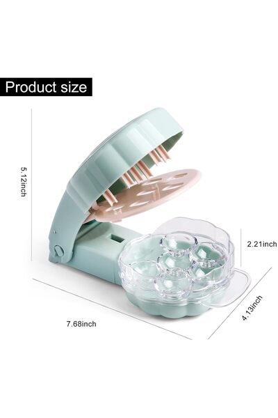 Arabest 6-Hole Cherry Pitter, Olive Seed Remover Tool, Quick Push Pull for Ch...