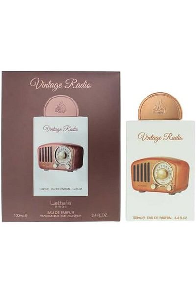 lattafa Vintage Radio for Unisex - 3.4 oz EDP Spray