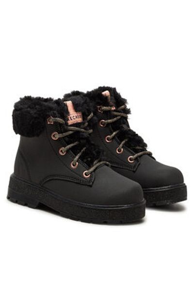 SKECHERS Girls Hiking Boots Black SKECHERS-310952L BLK