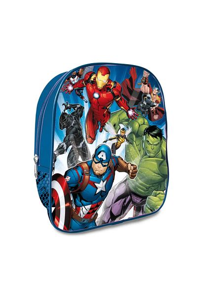 AVENGERS Kindergarten backpack, 26x22x10 cm, adjustable and reinforced straps, multicolor, Avengers