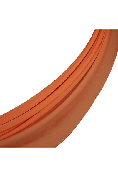 ipekevi Помаранчевий гладкий бавовняний шаль