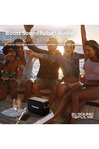 Tronsmart Force MAX 80W Bluetooth Speaker, Wireless Portable Speaker,Bass 3D Black