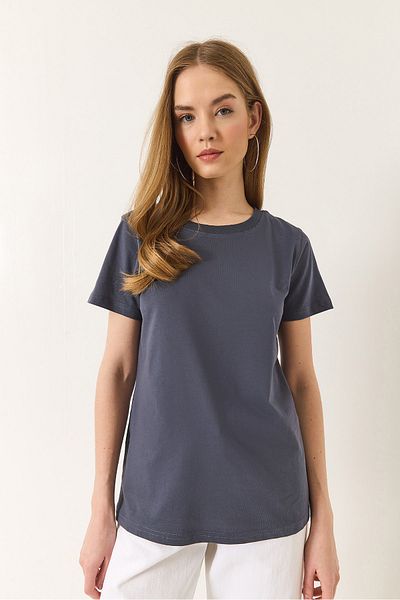 Bianco Lucci 100% Organic Cotton Women's Comfort Fit T-Shirt 60602049