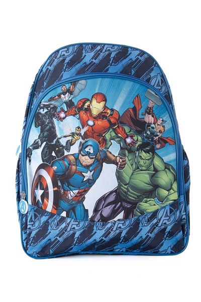 AVENGERS Ergonomic backpack, with two compartments, two side pockets, 40x30x15 cm, multicolor, Avengers