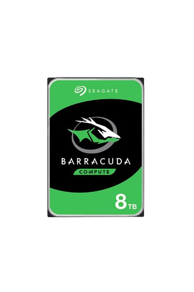 Seagate HDD Desktop Seagate BarraCuda, 8TB, SATA III 600, 256 MB Buffer