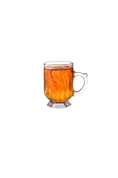 HIC طقم أكواب شاي زجاجية يابانية مكون من 6 قطع