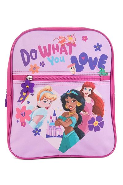 Disney Backpack with one main compartment and pocket, 30x8x23 cm, multicolor, The Princess Disney
