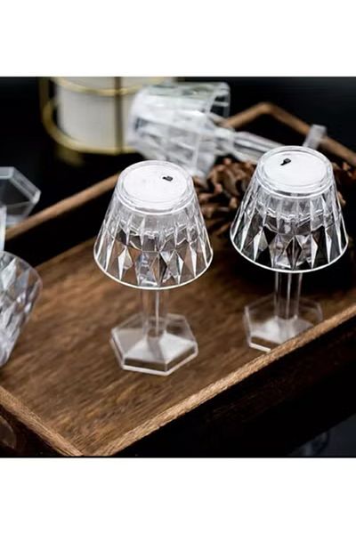 co arma 14cm clear table lamp