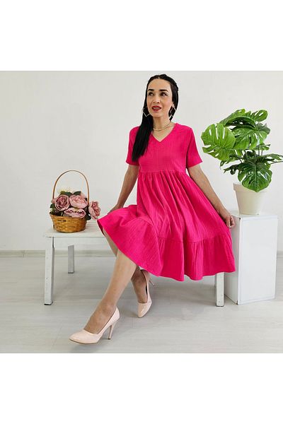 Altı Üstü Butik Φόρεμα με λαιμόκοψη V με ρόμπα