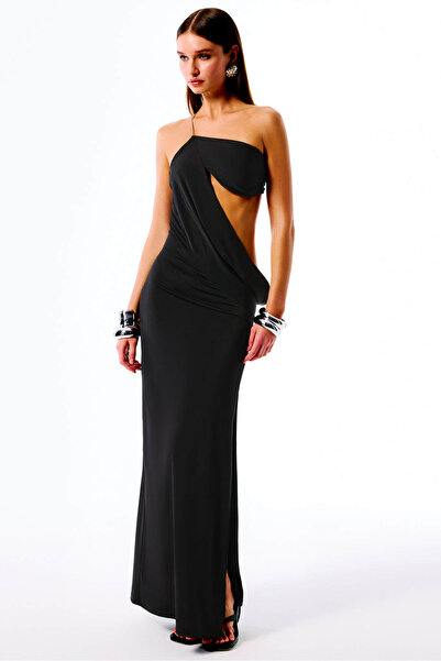 Love On Friday Crystal Uzun Abiye Elbise