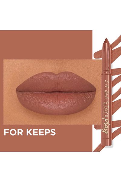 L.A. Girl Stay & Play Matte Lip Crayon - SERIOUSLY