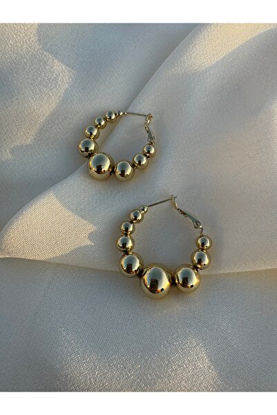 SOFT Çelik Halka Bubble Küpe