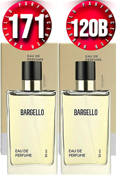 Bargello 171 Kadın Parfüm Floral 50 ML EDP + Bargello 120B Kadın Parfüm Flora...