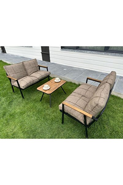Dekoroom's DURU 2-2-SEHPA HEDİYELİ BAHÇE BALKON MOBİLYASI ,ÇAYSETİ ,OTURMA GR...