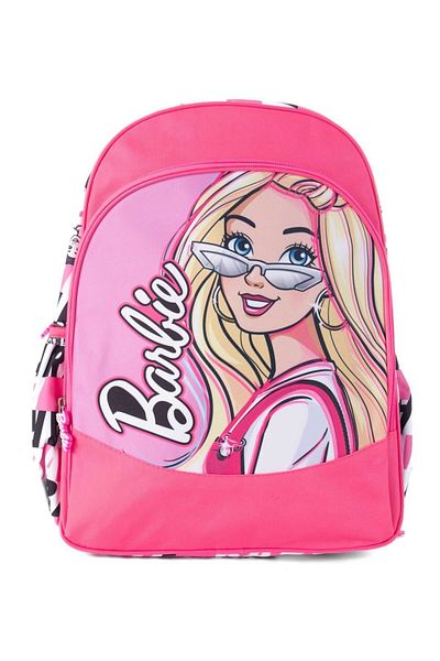 Barbie Ghiozdan ergonomic, doua compartimente, doua buzunare laterale, 40x27x15 cm, multicolor, Barbie