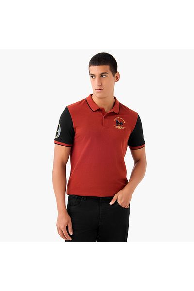 FAV Logo Embroidered Polo T-shirt