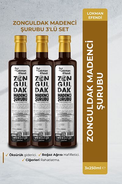 Lokman Efendi Lokman Efendi Miner's Syrup Set of 3