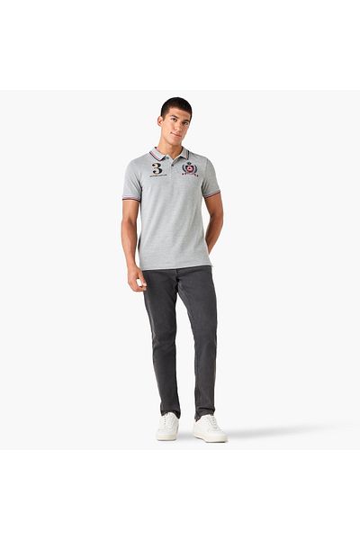 FAV Logo Embroidered Polo T-shirt