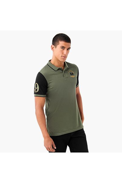 FAV Logo Embroidered Polo T-shirt