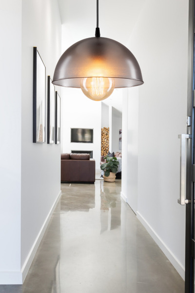 Genel Markalar Haus Yarım Küre Füme Mika Salon Mutfak Hol Avize Kafe Kuaför D...