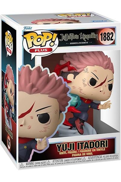 Funko بوب بلس! الرسوم المتحركة: شخصية جوجوتسو كايسن يوجي إيتادوري من الفينيل