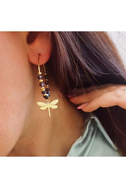 ECARLA Stainless Steel Earrings, 14k Gold Plated, With Stud, , Kst2918