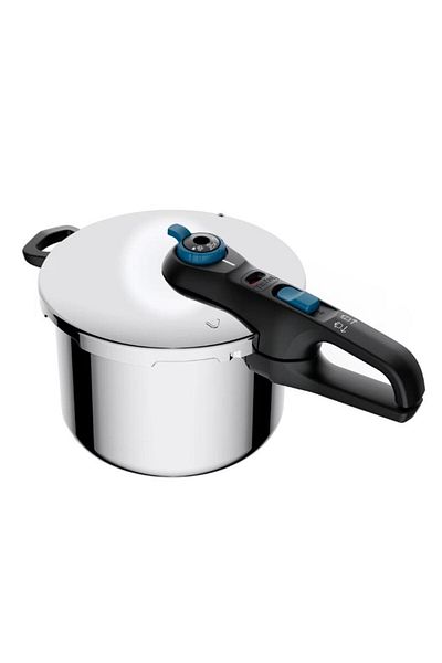 TEFAL Tefal Secure Trendy pressure cooker, 8l, stainless steel (Silver)