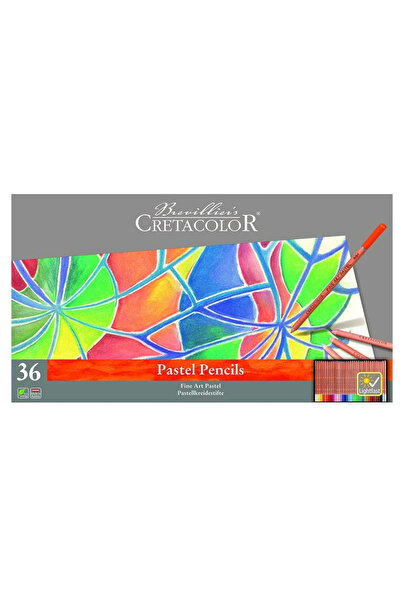 GLANCE Cretacolor Fine Art Pastel Pencil Set of 36 25X35 15 Sheets Technical Drawing Paper 200 Gr