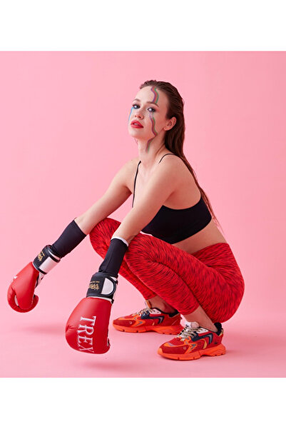 gymhams AYSCO Kegel Coral Hafif Büzgülü Korse Detaylı Push Up Kadın Seamless Spor Tayt