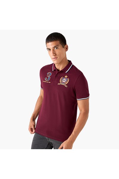FAV Logo Embroidered Polo T-shirt