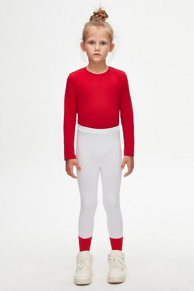 LOVETTI White Basic Summer Tights for Girls