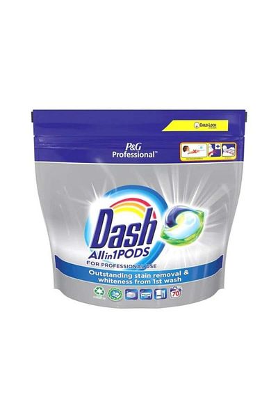 Dash Professional laundry detergent, 70 capsules, DASH pods