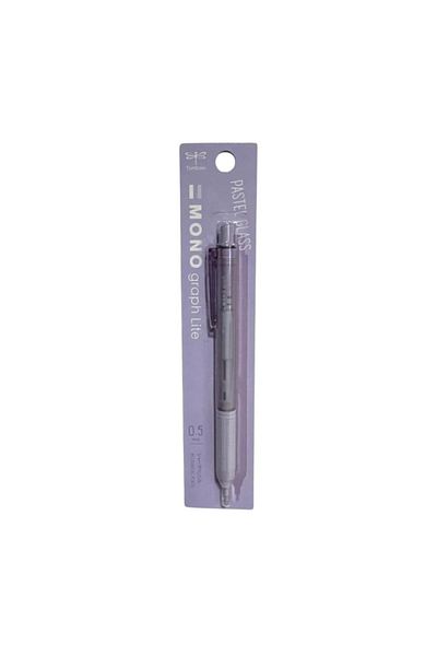 Tombow Mono Graph Lite Pastel Glass Color 0.5mm Mechanical Pencil Lavender Mist / Mlg907Lpk