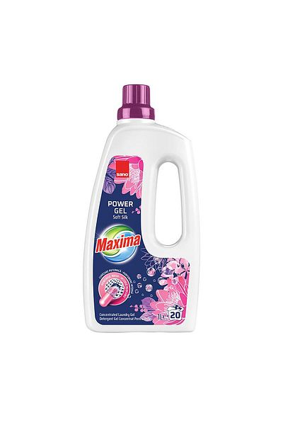 Sano Soft Silk Concentrated Laundry Gel Detergent, 20 Washes, 1 L