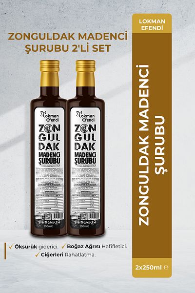 Lokman Efendi Lokman Efendi Miner's Syrup Set of 2