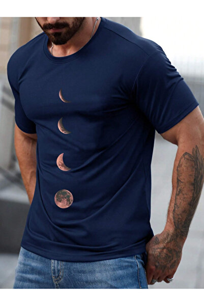 Revasser Tricou unisex pentru bărbați/femei, cu imprimeu special, din bumbac ...