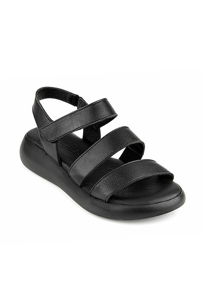 Muya Braska 35253 Genuine Leather Women's Sandals