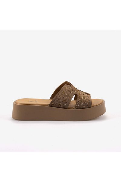 KEMAL TANCA Women's Suede Slippers 10919