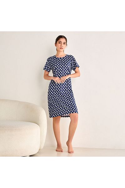 FAV Printed Night Dress