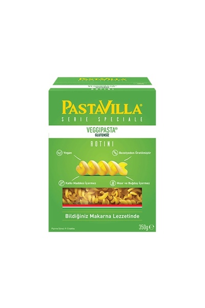 Pastavilla Glutensiz Bezelye Makarnası 350 gr