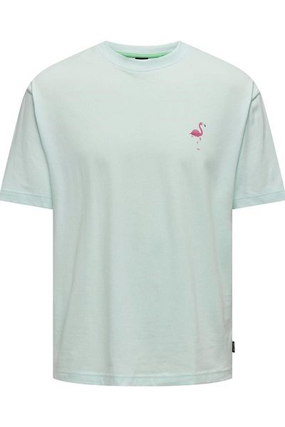 ONLY Men's T-Shirt 22029519   Onsmervyn Life Rlx Summer