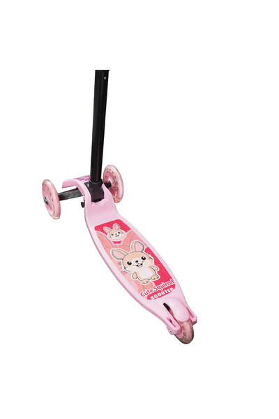 ACTION ONE Trotineta Funride cu roti luminoase, roz