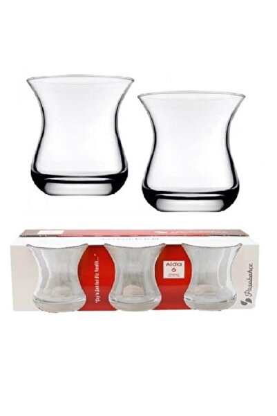 Paşabahçe 62511 Aida Çay Bardağı 160 cc 6'lı ORJin. Kutuludur