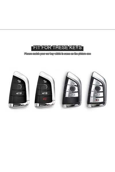 YıldızTuning Bmw 3 Series G20 Transparent-Smoked Key Case Cover