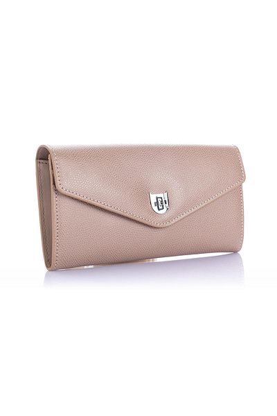 Getcho Mademoiselle Polina Women's Mink Buckle Long Cover Leather Look Multi-Eye Daily and Stylish Wallet Model