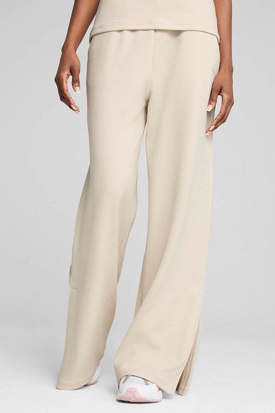 Puma Her High-Waist Sweatpants Beige Women's Sweatpants