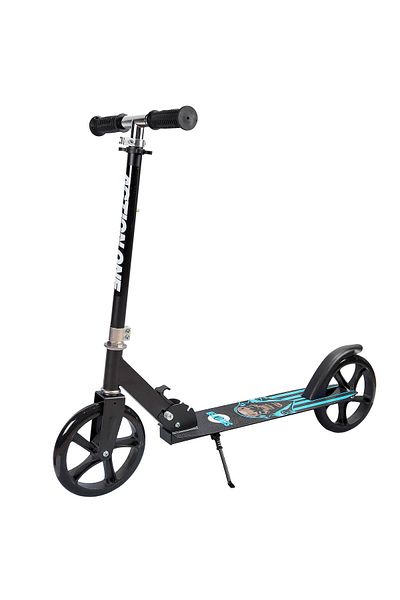 ACTION ONE Trotineta pliabila Skull Rider, neagra